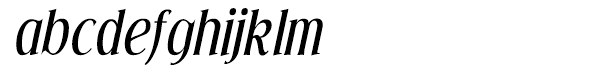 Effloresce Italic abcdefghijklm