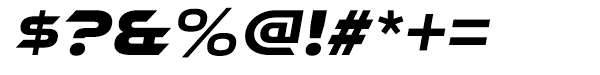 Ethnocentric Regular Italic $?&%@!#*=