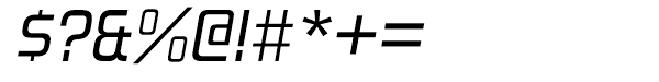 Forgotten Futurist Regular Italic $?&%@!#*=