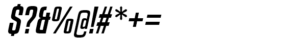 Kenyan Coffee Regular Italic $?&%@!#*=