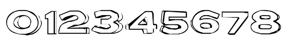 Letter Set B 0123456789