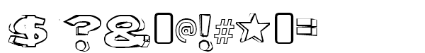 Letter Set B $?&%@!#*=