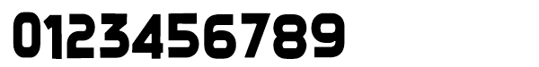Screengem Regular 0123456789