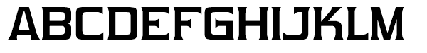 Vibrocentric Bold ABCDEFGHIJKLM