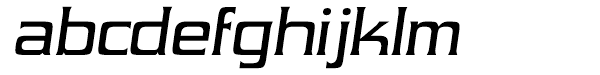 Vibrocentric Italic abcdefghijklm