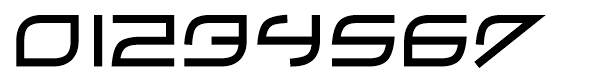 Zero Hour Regular 0123456789