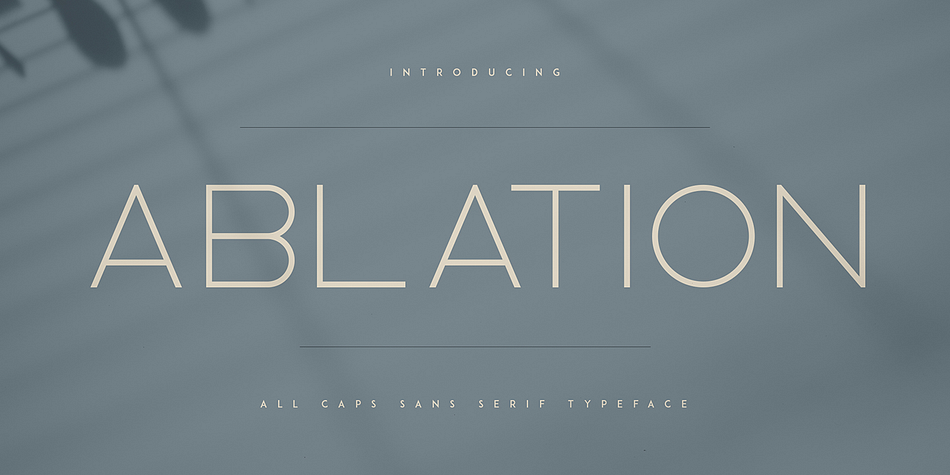 Ablation Regular family preview