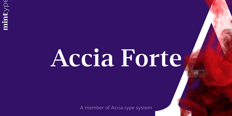 Accia Forte Light family preview
