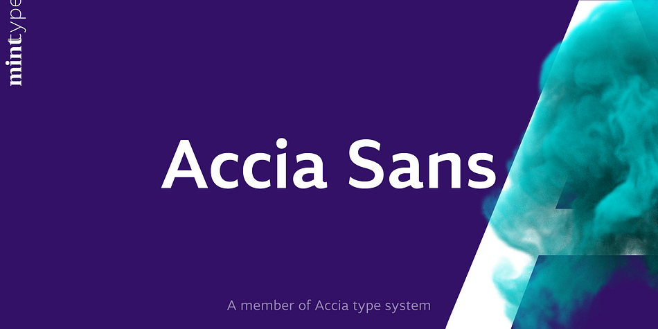 Accia Sans Light family preview