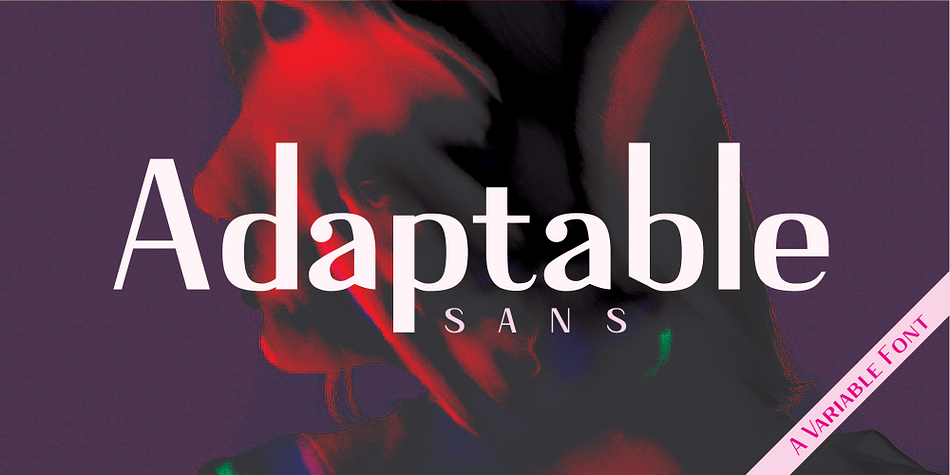 Adaptable Sans Regular family preview