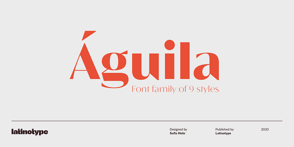 Aguila Thin family preview