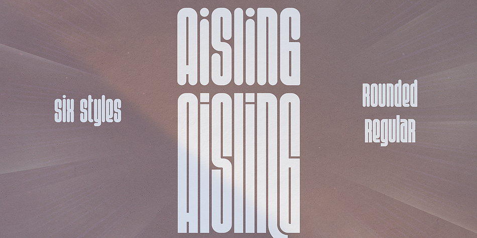 Aisling Regular family preview