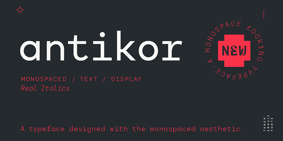 Antikor Display Light family preview