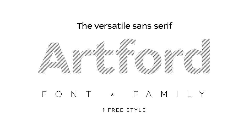 Artford Regular family preview