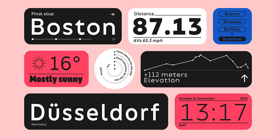 Bion Condensed Book family specimen 2