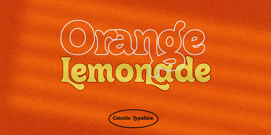 Centrio Italic Outline family specimen 2