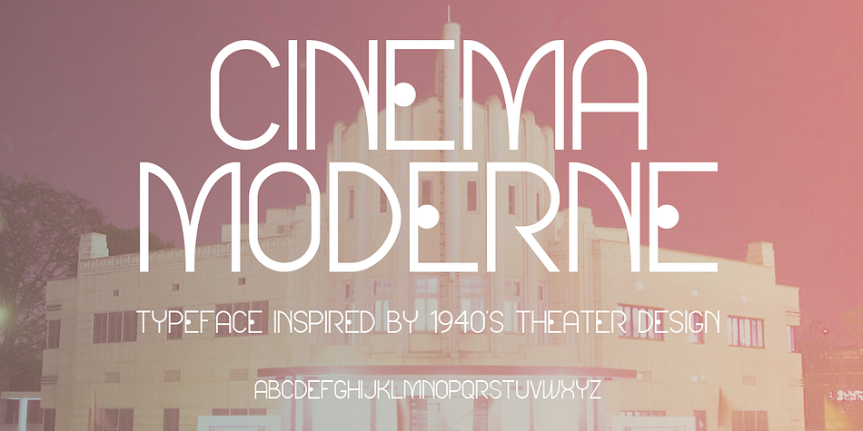 Cinema Moderne Regular family preview