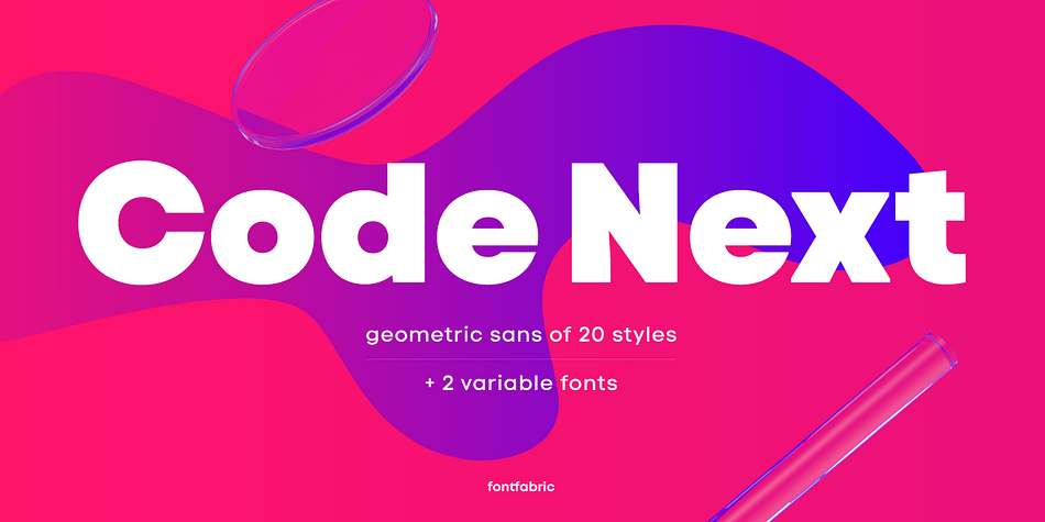 Code Next Extra Bold Italic family preview