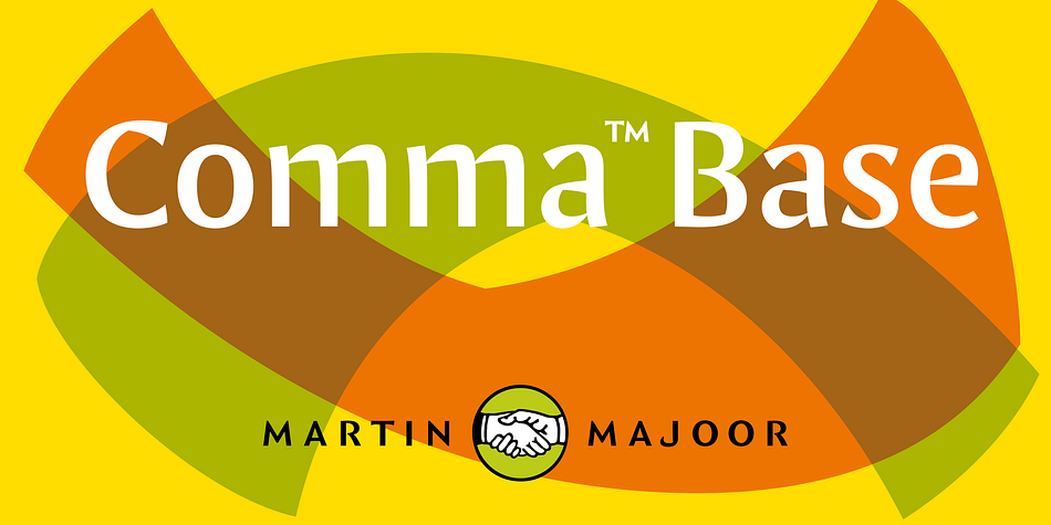 Comma Base Regular family preview