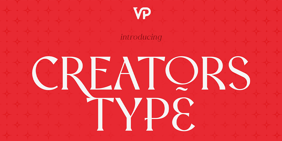 Creators Type Display family preview