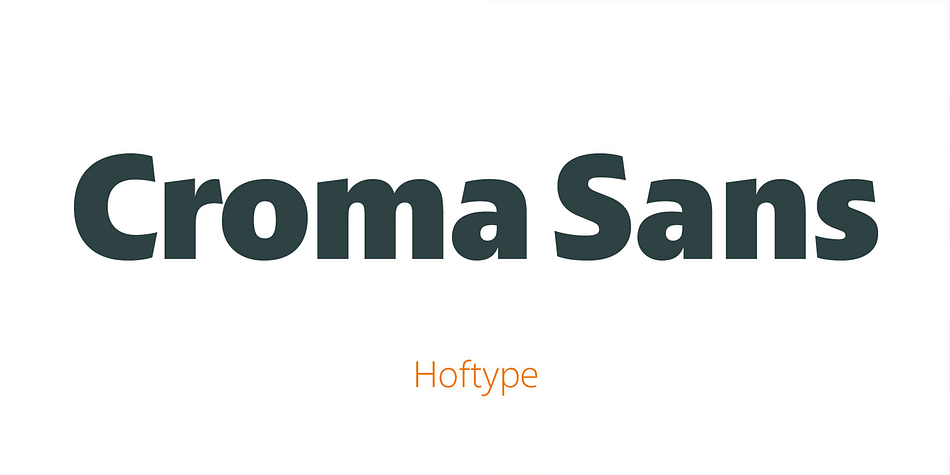 Croma Sans Light family preview