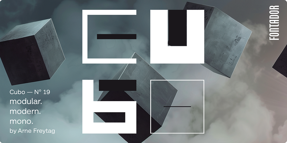 Cubo Medium family preview