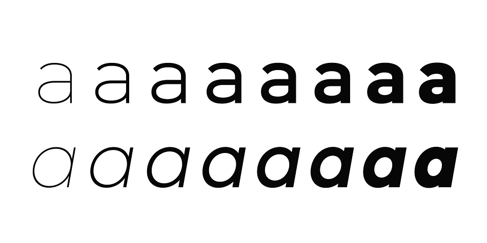 Daikon Extra Light Italic family specimen 2