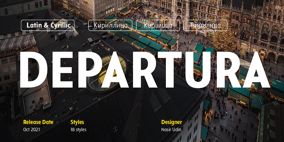 Departura ExtraLight family preview