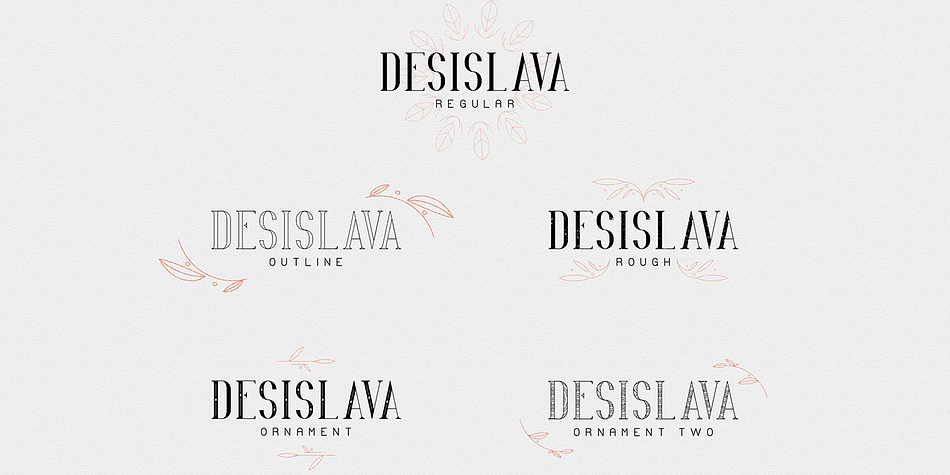Desislava Regular family specimen 2