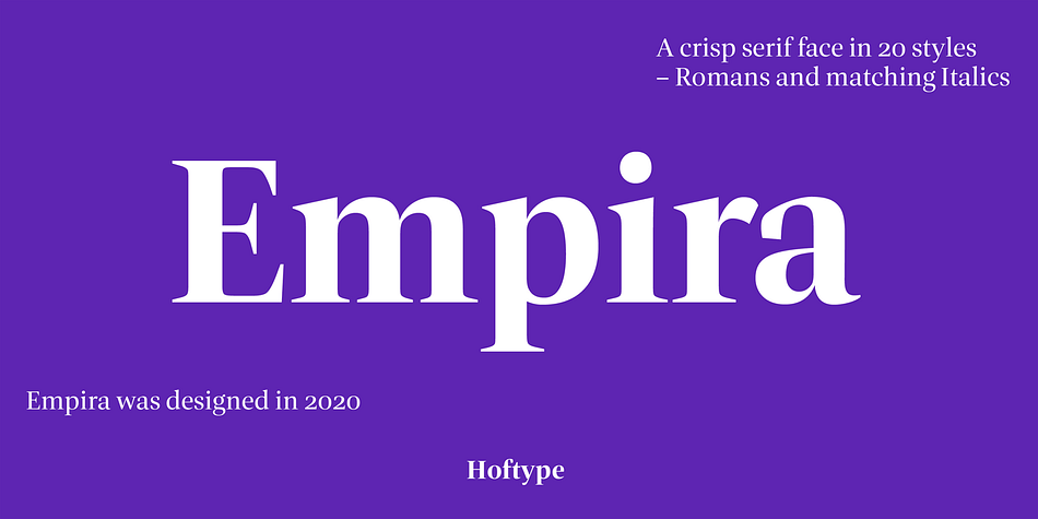 Empira Light family preview