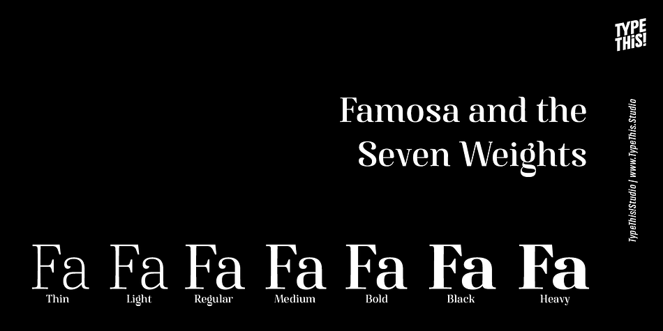 Famosa Heavy family preview