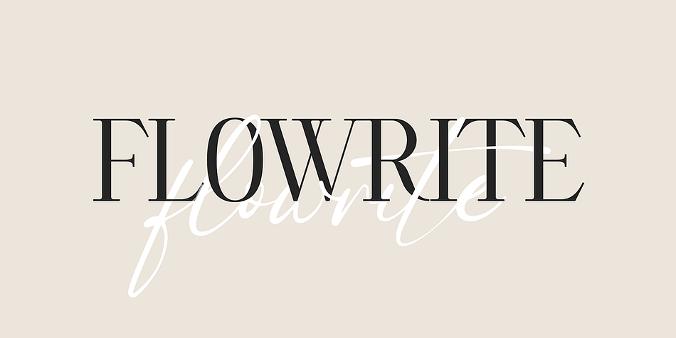 Flowrite Regular 3 family preview