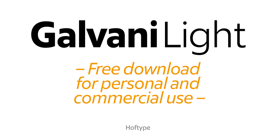 Galvani Light family specimen 2