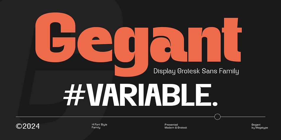 Gegant Light family preview