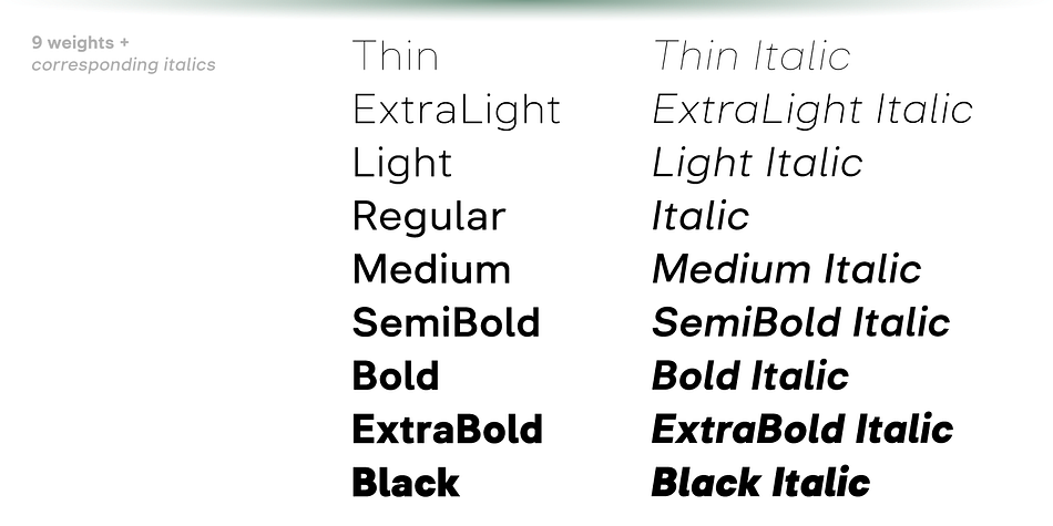 Inerta Light family specimen 2