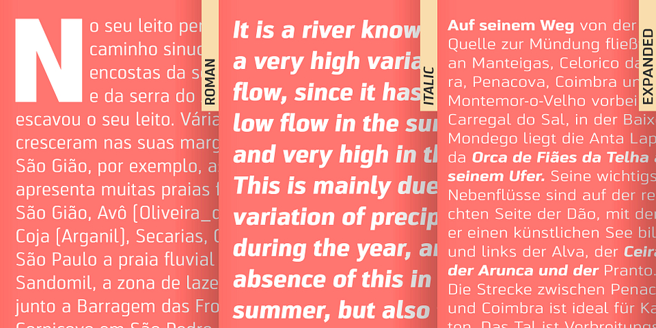 JpAlva Regular family specimen 2