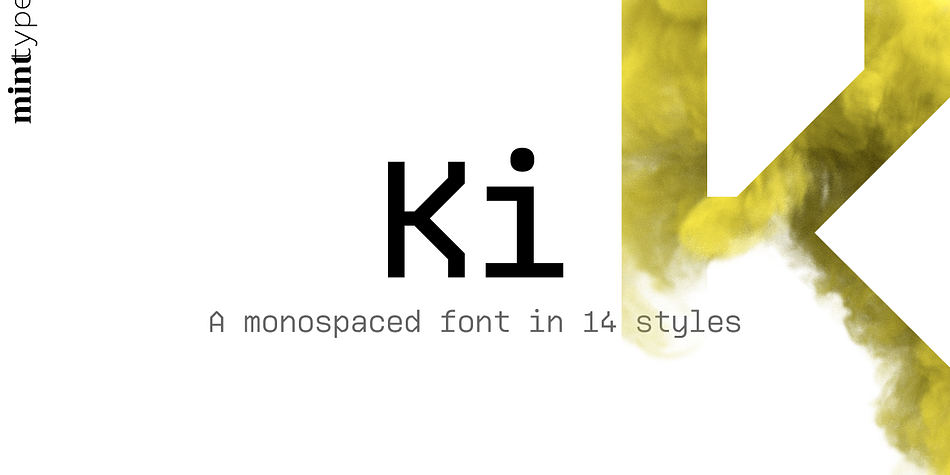 Ki Light Italic family preview