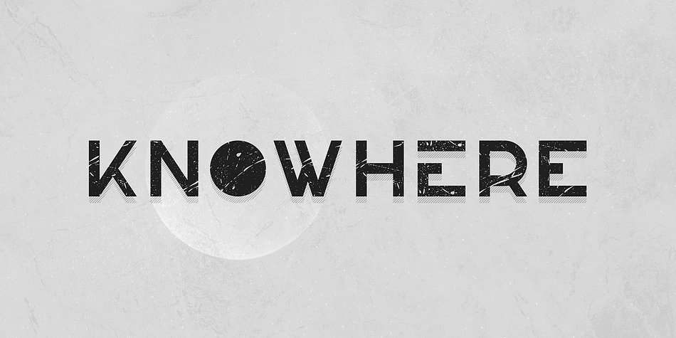 Knowhere Bold family preview