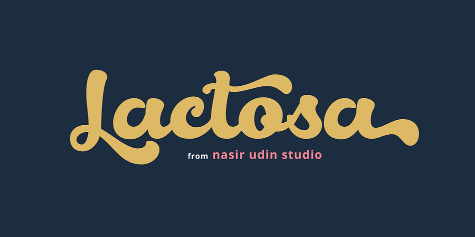 Lactosa Swash family preview