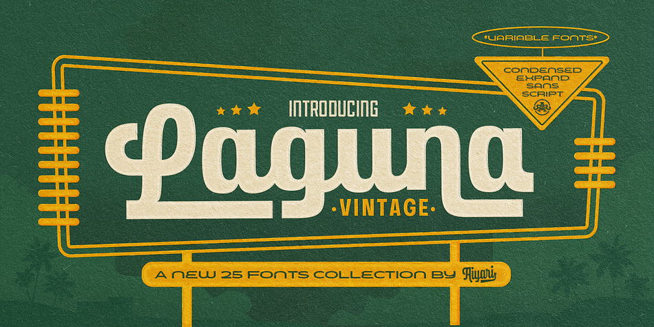 Laguna Vintage Block Medium family preview