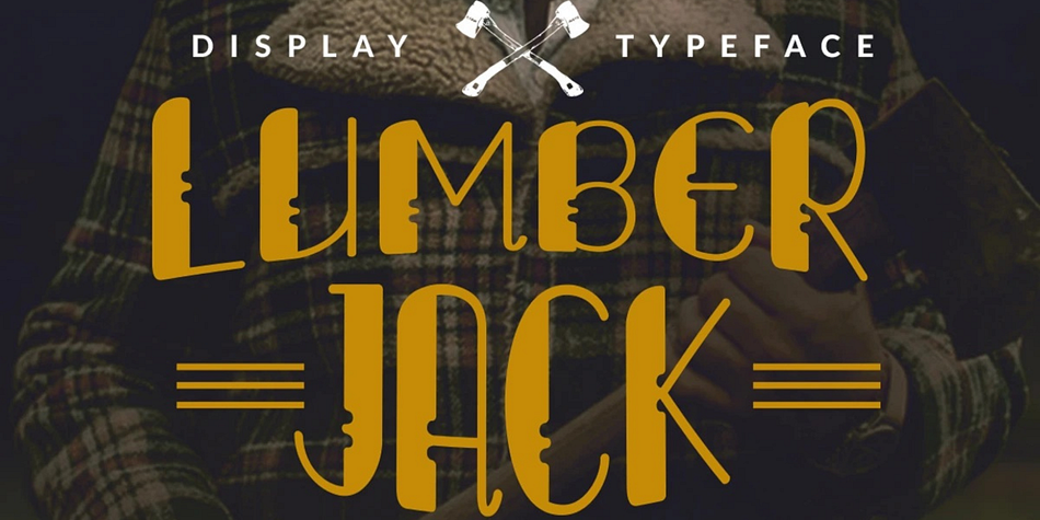 Lumberjack Family Bold Italic family preview