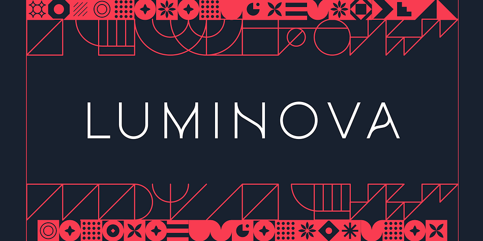Luminova Bold family preview