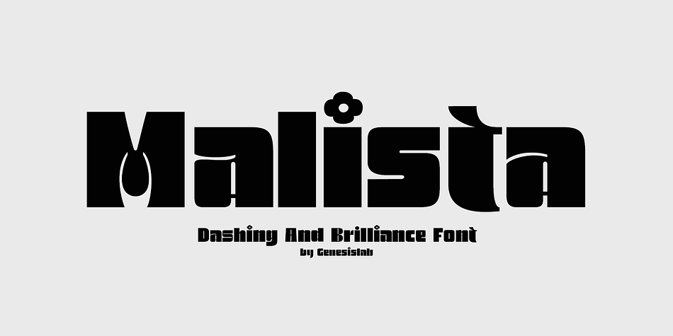 Malista Rounded Italic family preview