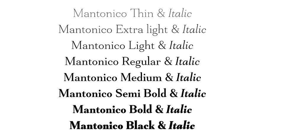 Mantonico Extra Light family specimen 2