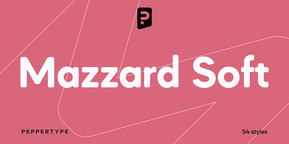 Mazzard Soft M Light Italic family preview