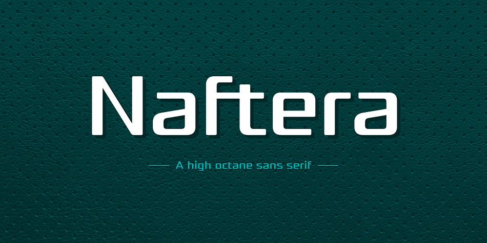 Naftera Display Stencil family preview