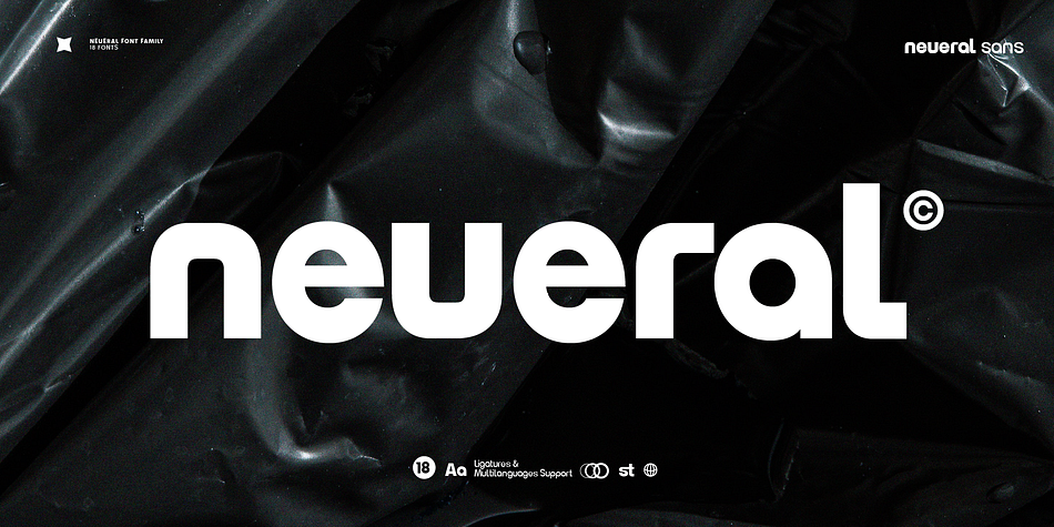 Neueral Extra Light Italic family preview