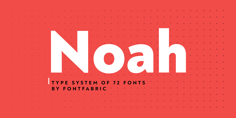 Noah Italic family preview