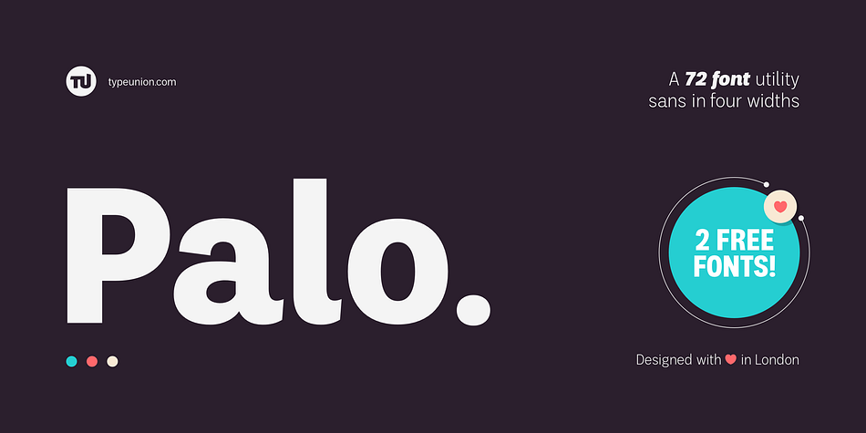 Palo Compressed Medium family preview