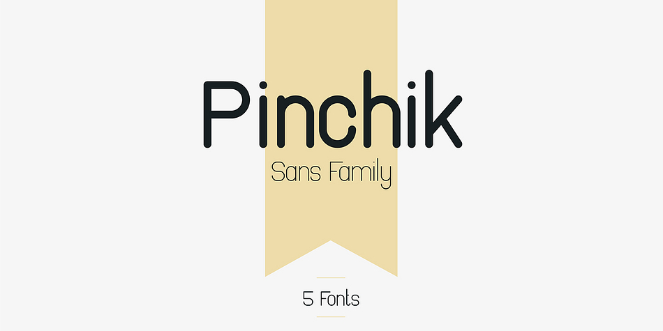 Pinchik Regular family preview